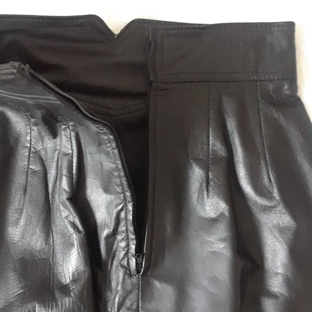 Berman's VINTAGE Leather Pencil Skirt
